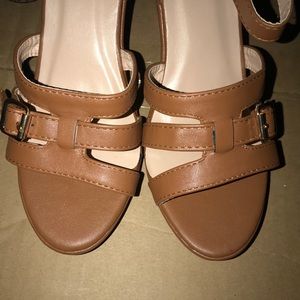 Forever Platform Wedge Sandals